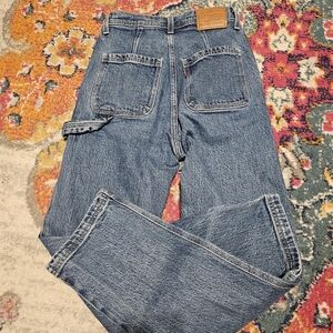 Levi's ribcage carpenter jeans